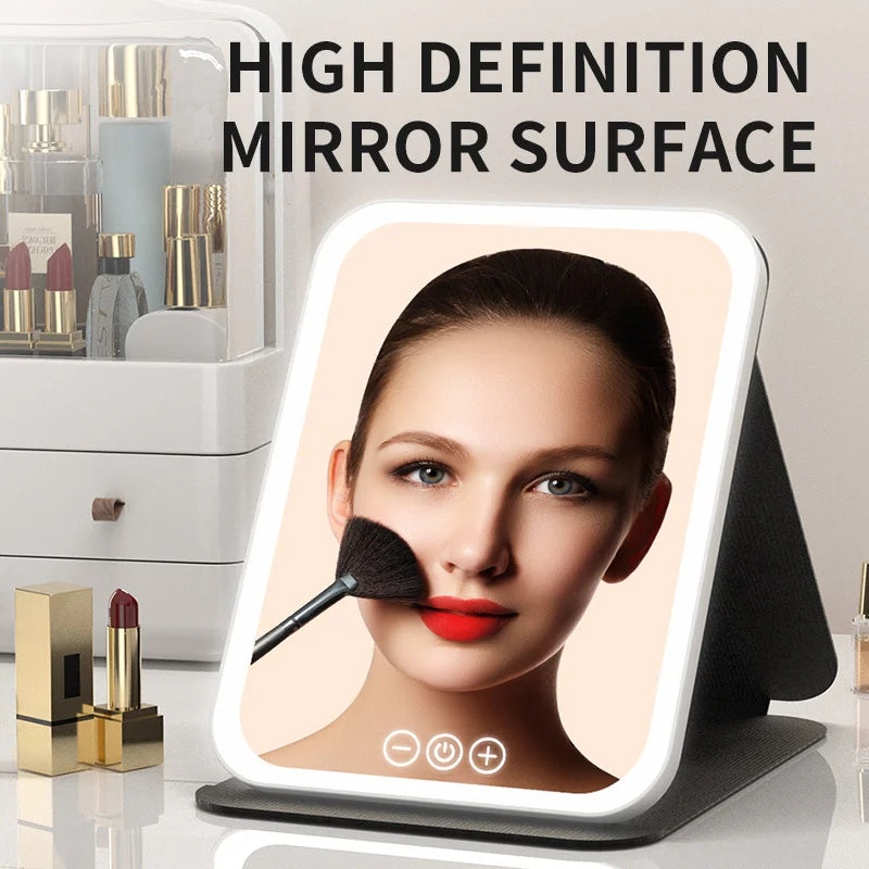 Foldable Vanity Mirror