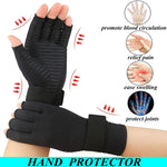 Arthritis Compression Gloves with Wrist Support Strap