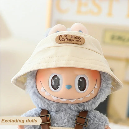Mini Doll Clothes & Accessories Set – For 17cm Labubu Idol Dolls