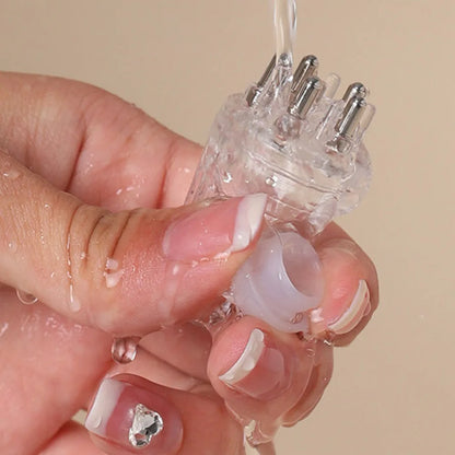 Essential Oil Scalp Comb Roller With Massager by Haraps.com
