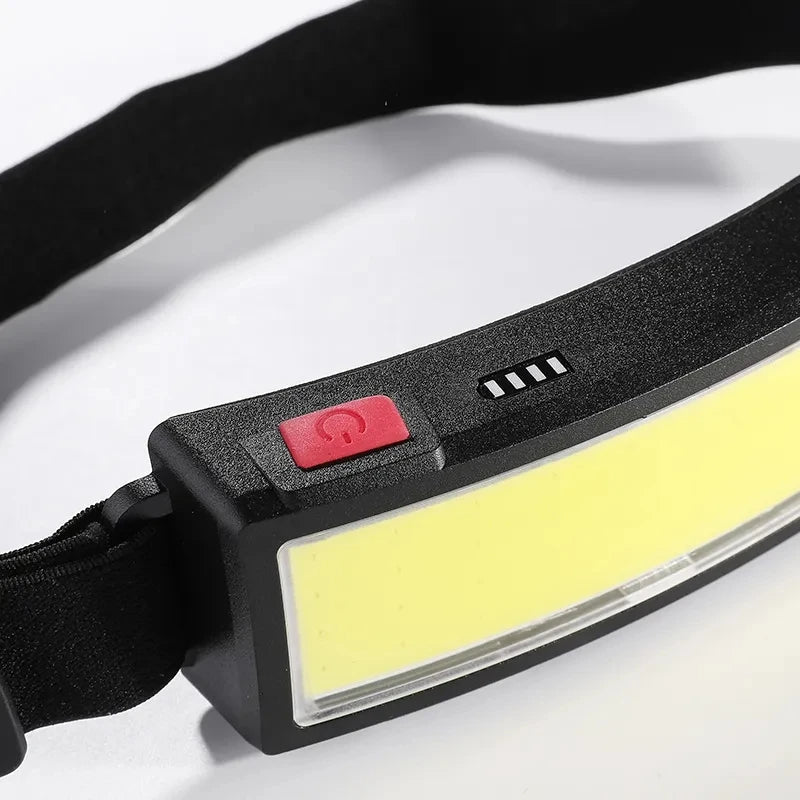 Compact COB LED Headlamp