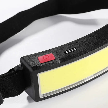 Compact COB LED Headlamp