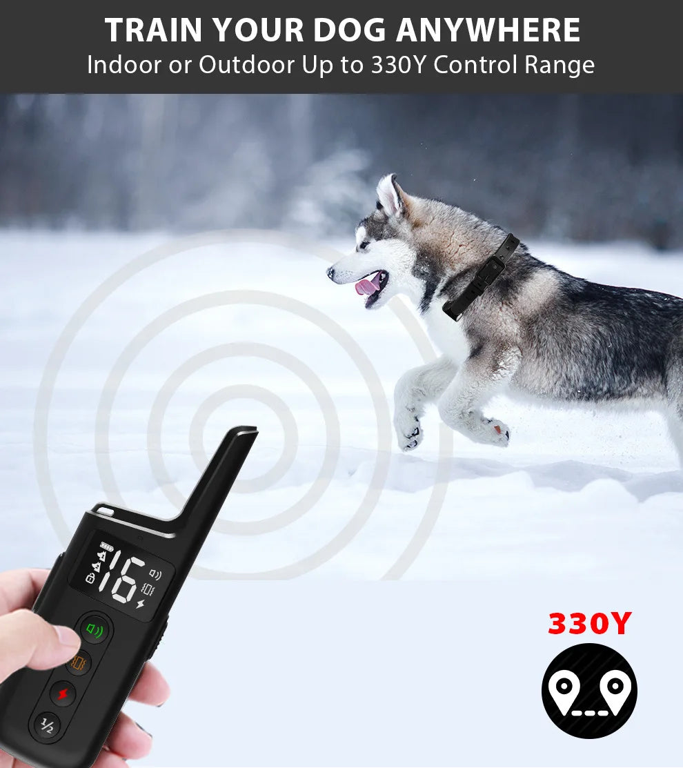 Dog Training Collar with Remote – 1000ft Range