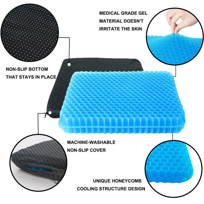 ComfyGel Car or Home Pressure Relief seat Cushion