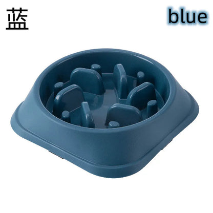 Slow Feeder Dog & Cat Bowl – Anti-Choking, Non-Slip, Healthy Eating Pet Bowl