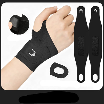 1PC Flexible Splint Wrist Thumb Support Brace for Tendonitis Arthritis Breathable Thumb Protector Guard Fits Right and Left Hand by Haraps.com