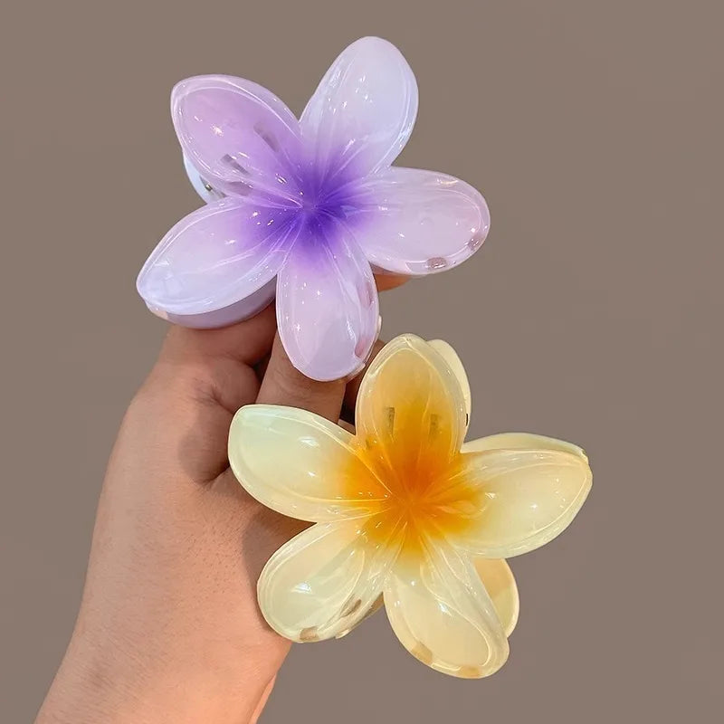 Hawaiian Gradient Hair Claw Clip