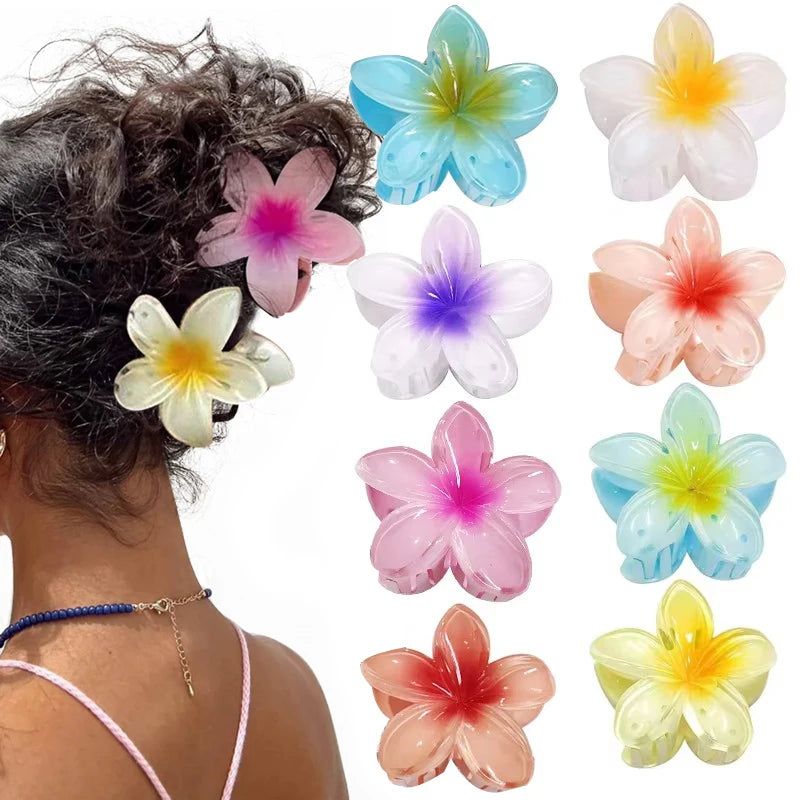 Hawaiian Gradient Hair Claw Clip