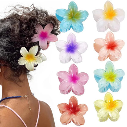 Hawaiian Gradient Hair Claw Clip