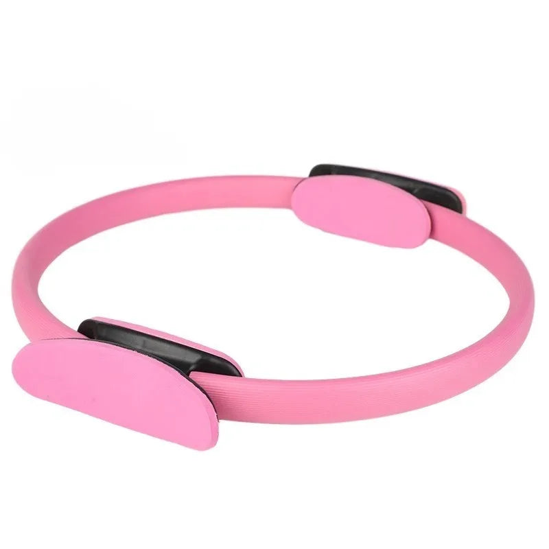 Yoga Pilates Ring Durable Non-Slip Exercise Circle Magic Exercise Circle with Dual Grip for Thigh Pelvic Floor Muscle Training by Haraps.com
