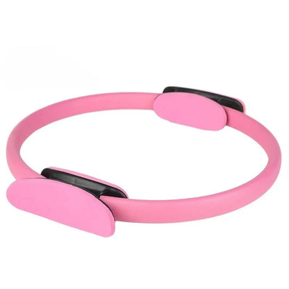 Yoga Pilates Ring Durable Non-Slip Exercise Circle Magic Exercise Circle with Dual Grip for Thigh Pelvic Floor Muscle Training by Haraps.com