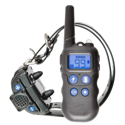 Professional Dog Training Collar with Walkie-Talkie Functionality