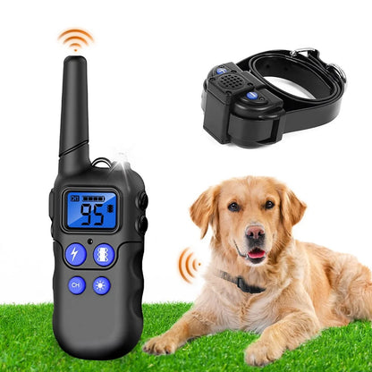 Professional Dog Training Collar with Walkie-Talkie Functionality