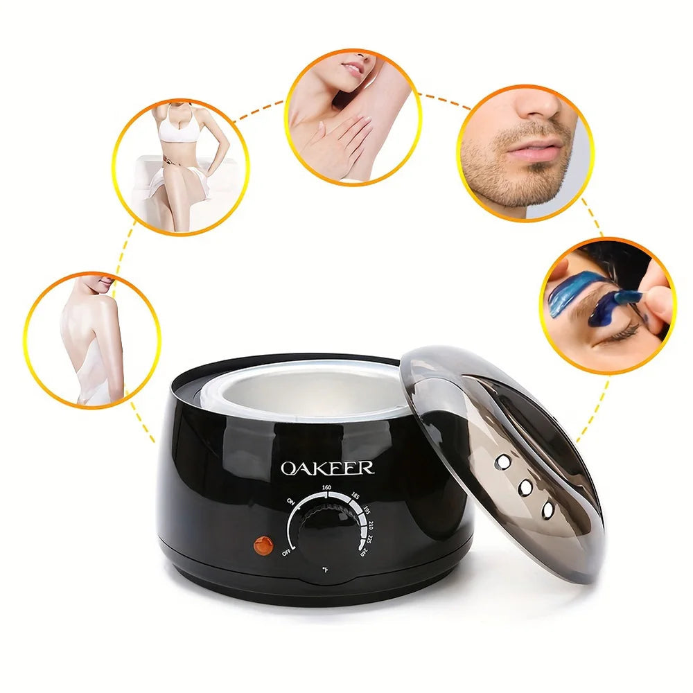 Wax Melting Machine with 200g Wax Beans – Professional Wax Heater for Hair Removal & Wax Therapy
