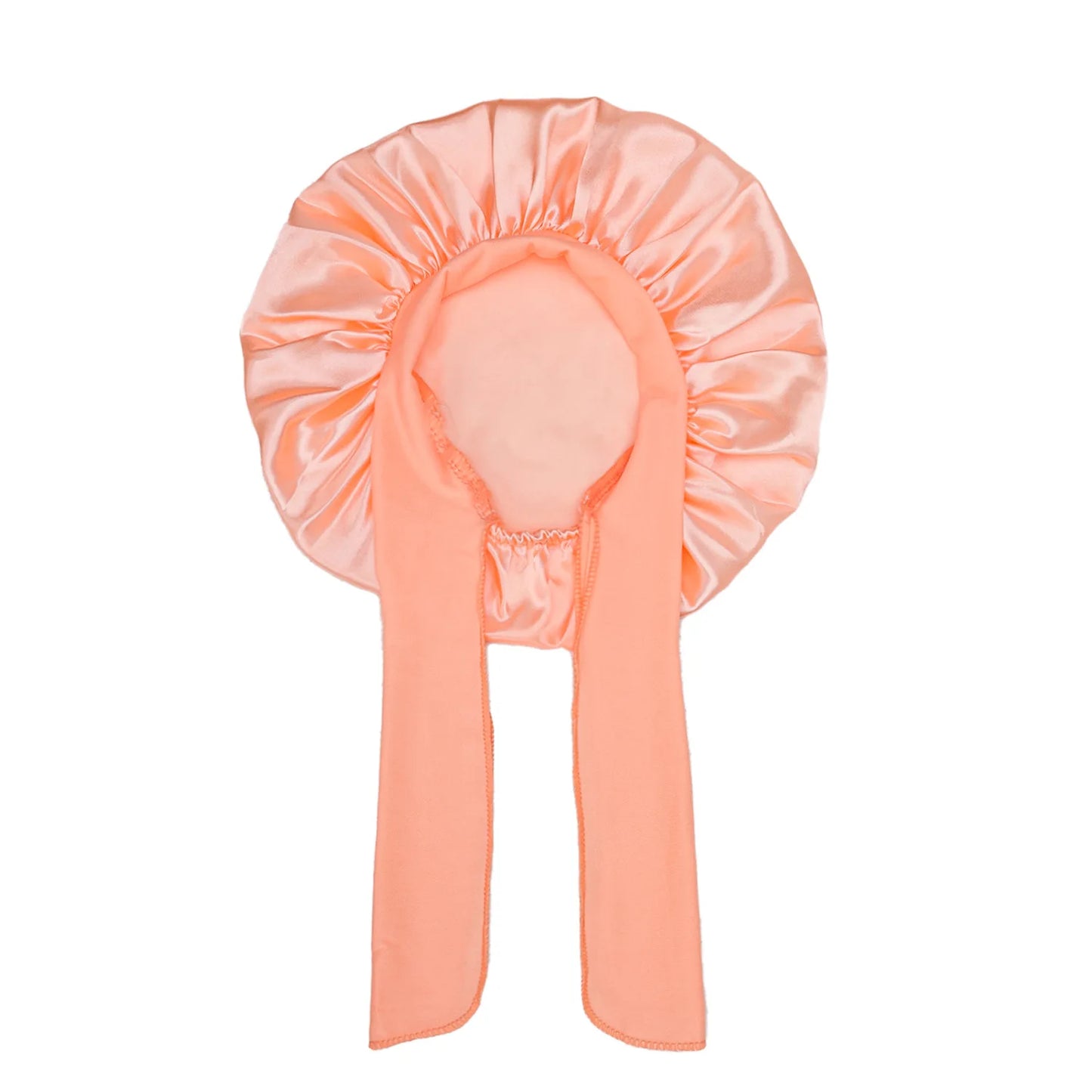 Kids Satin Bonnet With Ribbon