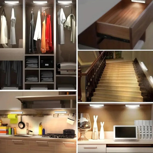 Wireless Charging Motion Sensor LED Cabinet Light