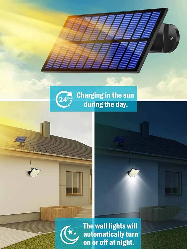 106 LED Solar Outdoor Light