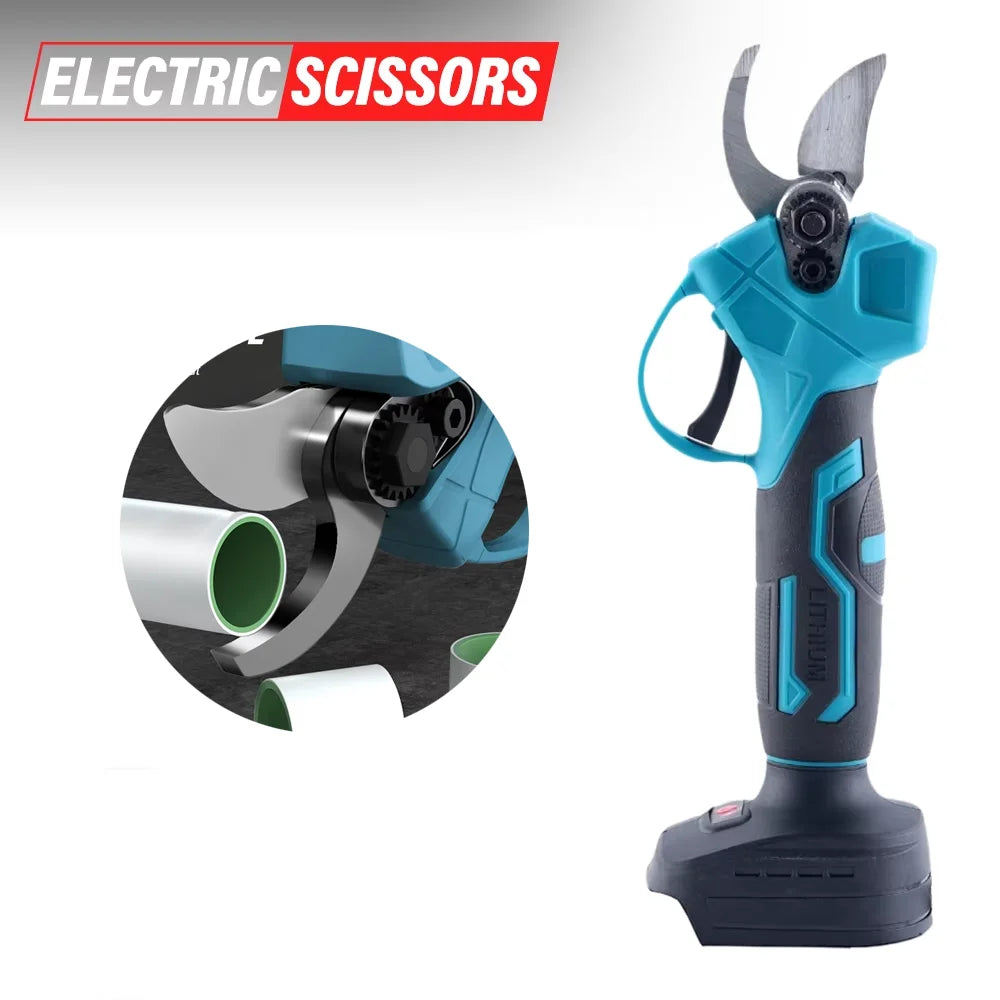 Cordless Electric Pruning Shears Head (No Display) – Replacement Spare Part (No Battery / No Packaging)
