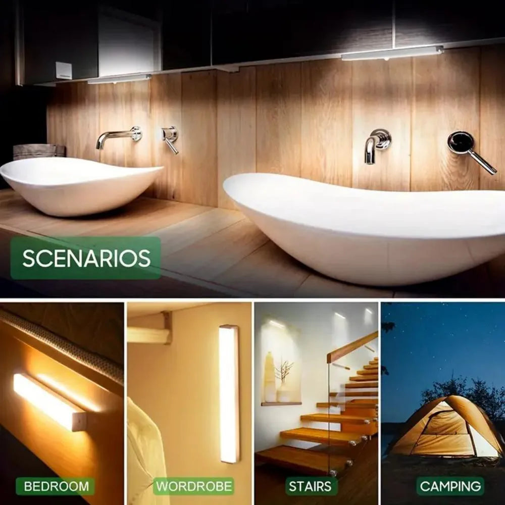 Wireless Charging Motion Sensor LED Cabinet Light