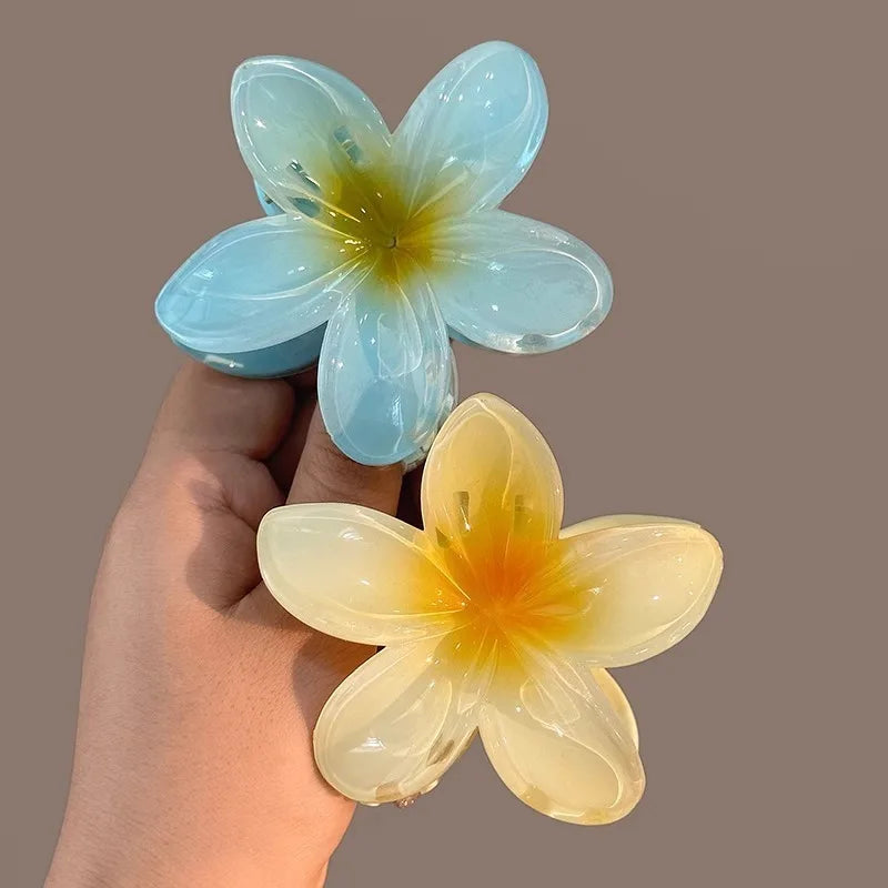 Hawaiian Gradient Hair Claw Clip