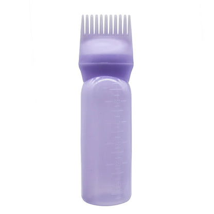 Hair Dye & Oil Applicator Bottle with Comb