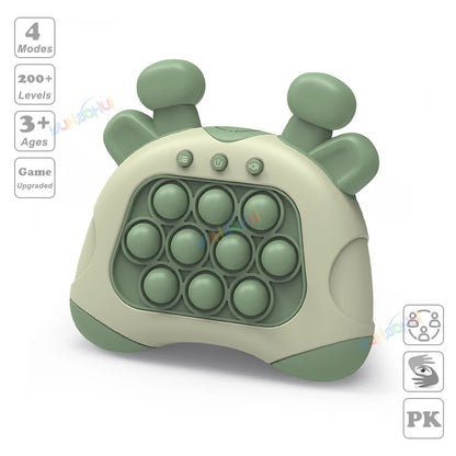 Electronic Pop Push Quick Push Game Console with LED Display