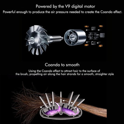 5 In 1 Multi Styler New Design Hair Dryer For Hair 5 in 1 hair styler With Curling Barrel Hot Air Brush Styling Tool MultiStyler by Haraps.com