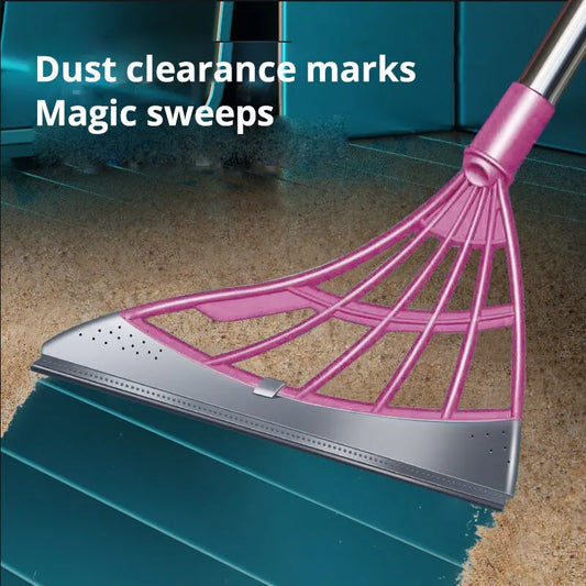 Magic Broom with Splicing Design for Wet and Dry Cleaning