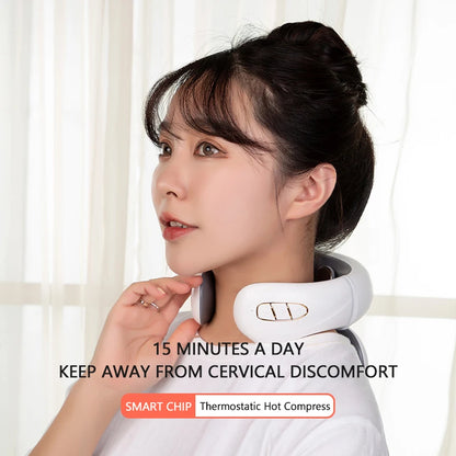 Intelligent Electric Neck Massage Device with Heating