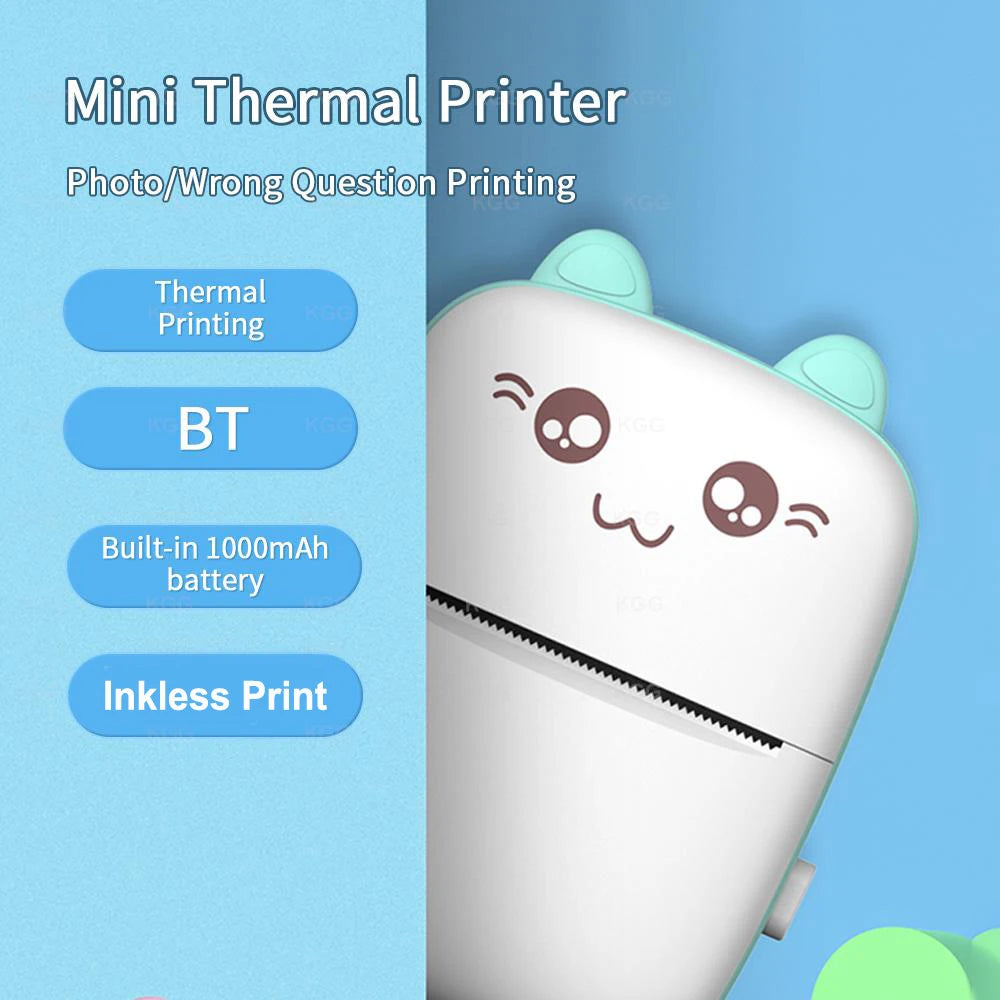 Wireless Portable Mini Thermal Printer