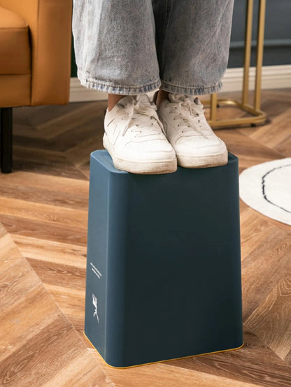 Nordic Style Rectangular Trash Can with Lid