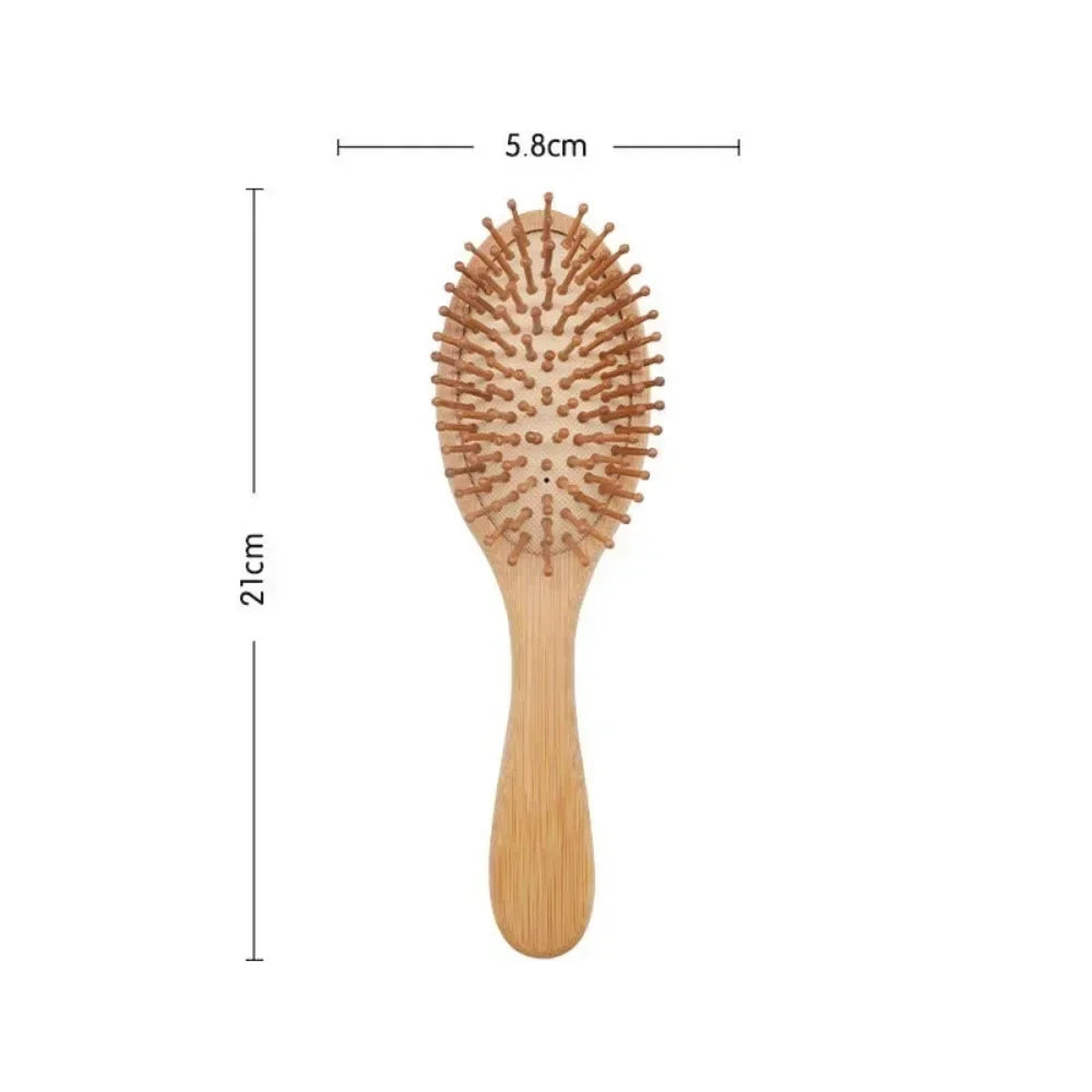 Wooden Bamboo Hair Brush