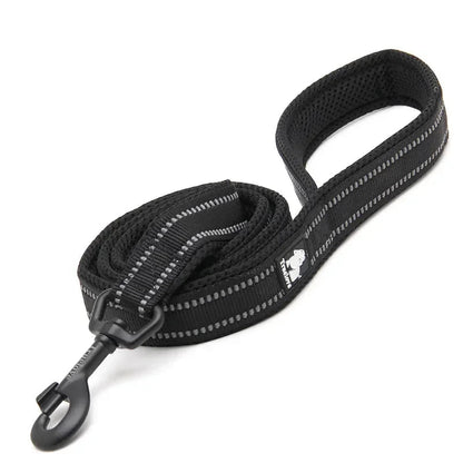 Soft Pet Leash with Reflective Nylon Mesh Padding