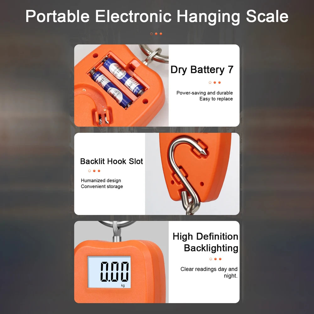 Portable Electronic Luggage Scale
