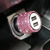 Cigarette Lighter USB Adapter (Pink)