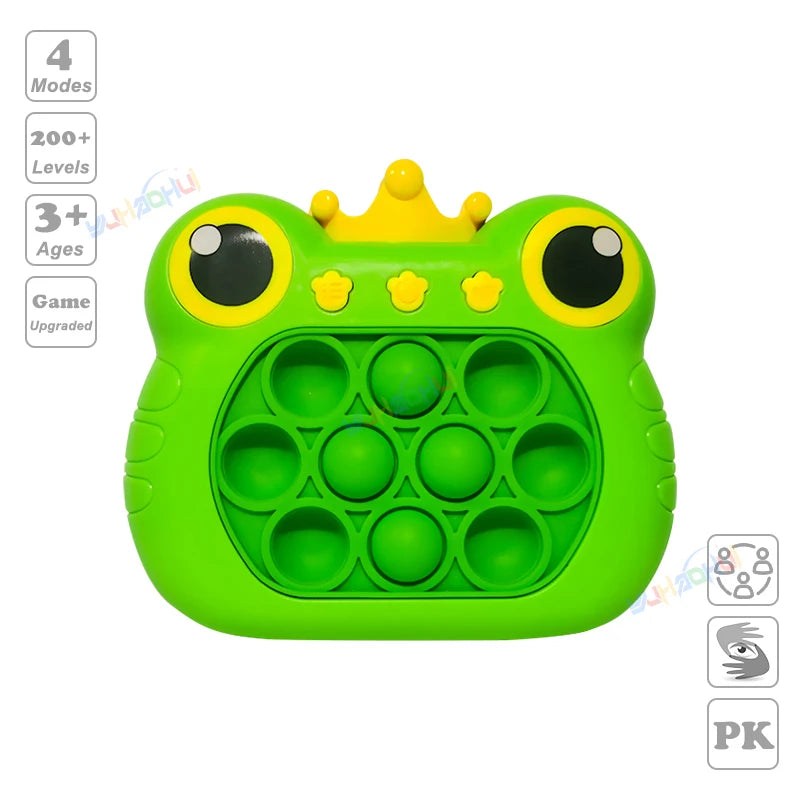 Electronic Pop Push Quick Push Game Console with LED Display