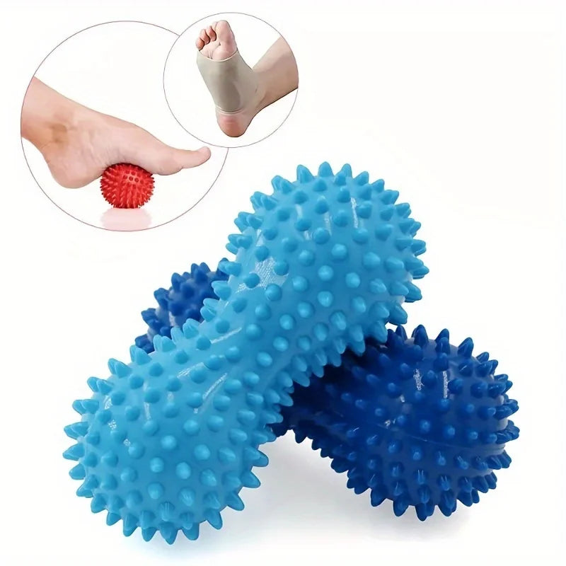 PureGlow Peanut Spiky Massage Ball Deep Tissue Therapy by Haraps.com