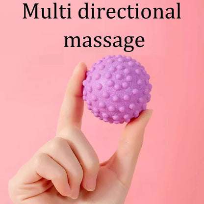 Fascia Ball – Raised Point Massage Ball for Yoga, Posture, Waist, Back & Foot Relief