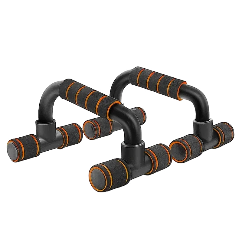 1pair U-shaped Push-up Rack Fitness Equipment Hand Sponge Grip Muscle Training Push Up Bar Chest Home Gym Body Building by Haraps.com