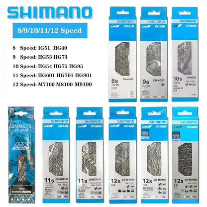 8/9/10/11/12-Speed Bicycle Chains for Various Models