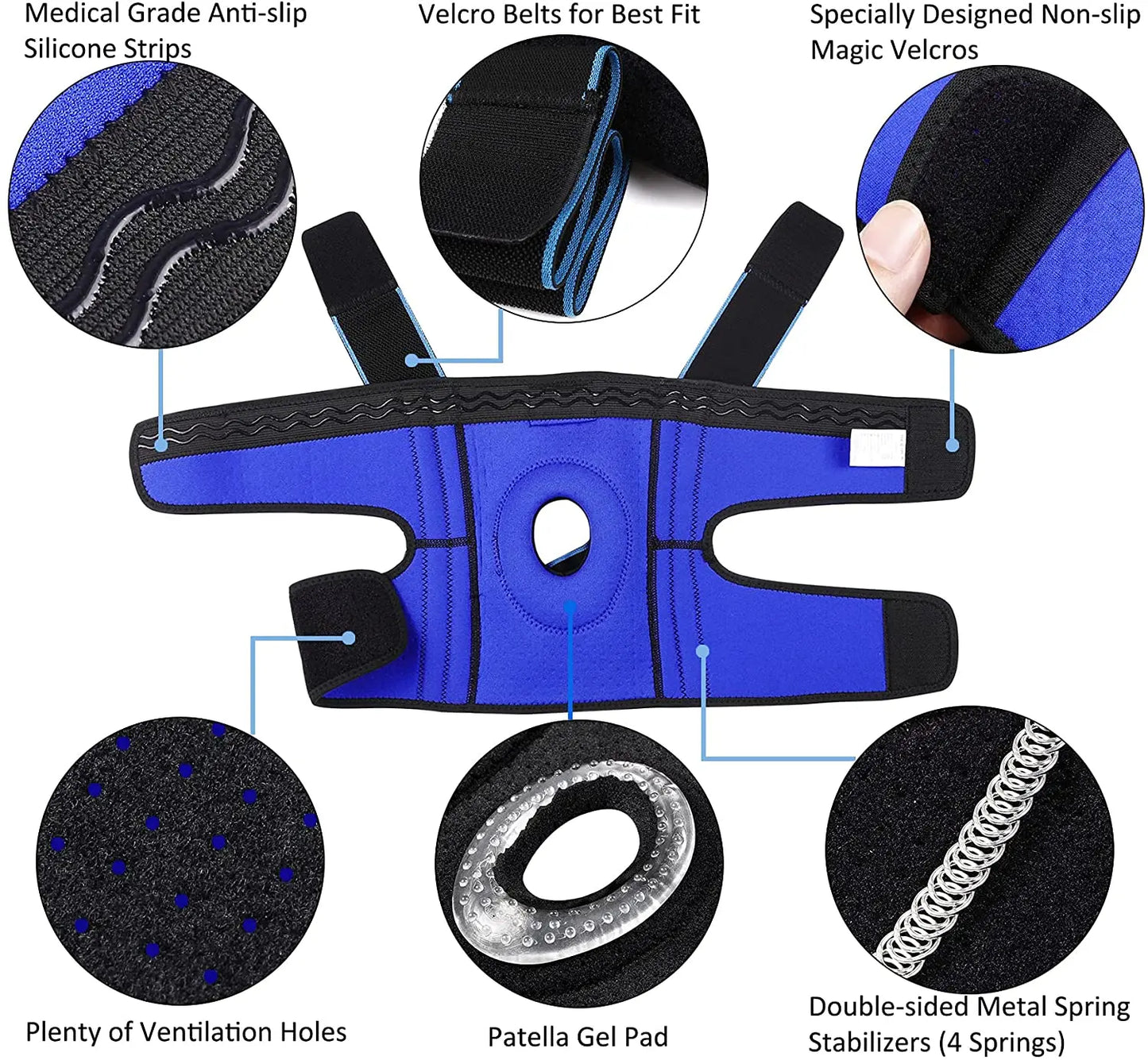 Knee Brace with Side Stabilizers