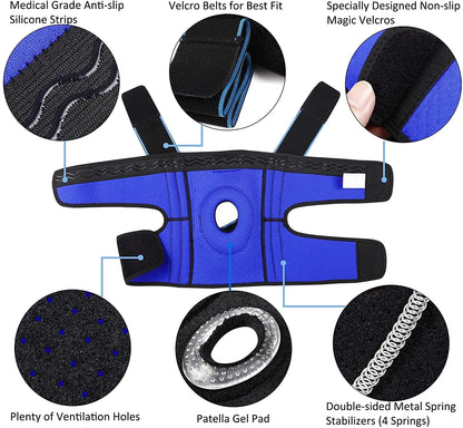 Knee Brace with Side Stabilizers