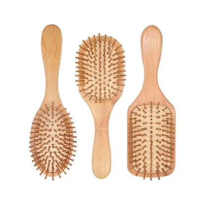 Wooden Bamboo Hair Brush