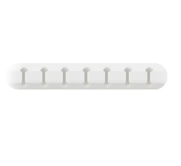 Silicone USB Cable Organizer - Cable Winder & Desktop Tidy Clips for Mouse, Headphones, and Wires
