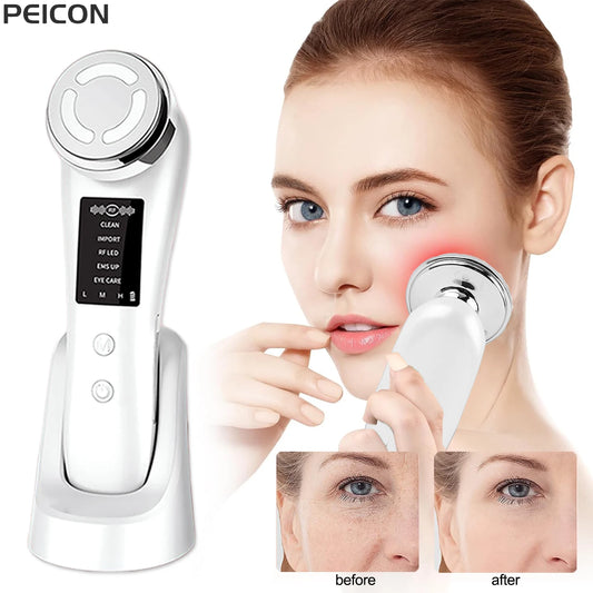 EMS Microcurrent Face Lifting & Anti-Ageing Facial Massager