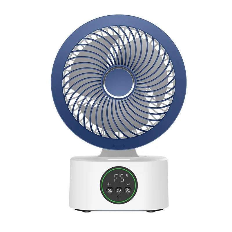 Portable Wall Hanging USB Fan With Remote Control And Nightlight Smart Voice Activated Folding Air Cooler For Home