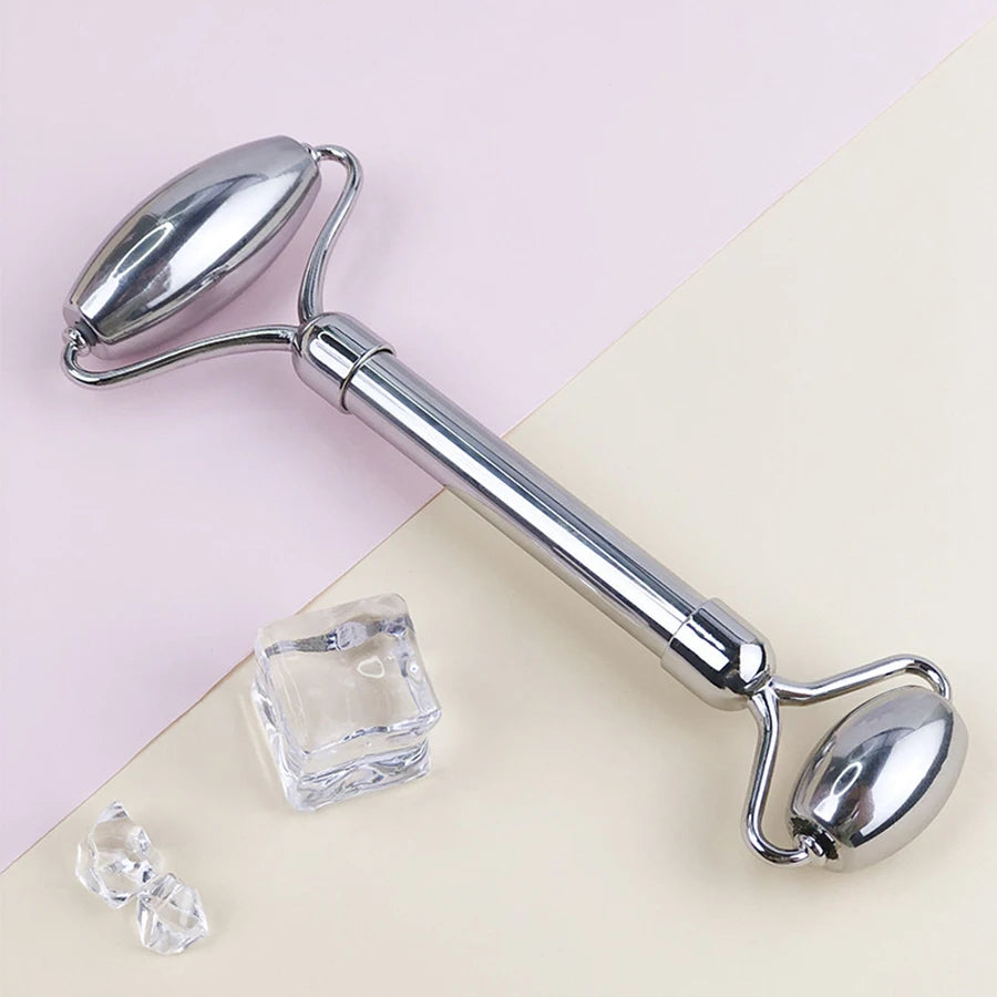 Ice Face Roller & Gua Sha Skincare Set