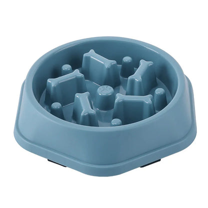 Slow Feeder Dog & Cat Bowl – Anti-Choking, Non-Slip, Healthy Eating Pet Bowl