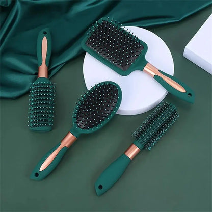 Hair Massage Air Cushion Comb – Anti-Static Detangling Hairbrush for Scalp Massage, Salon & Home Styling