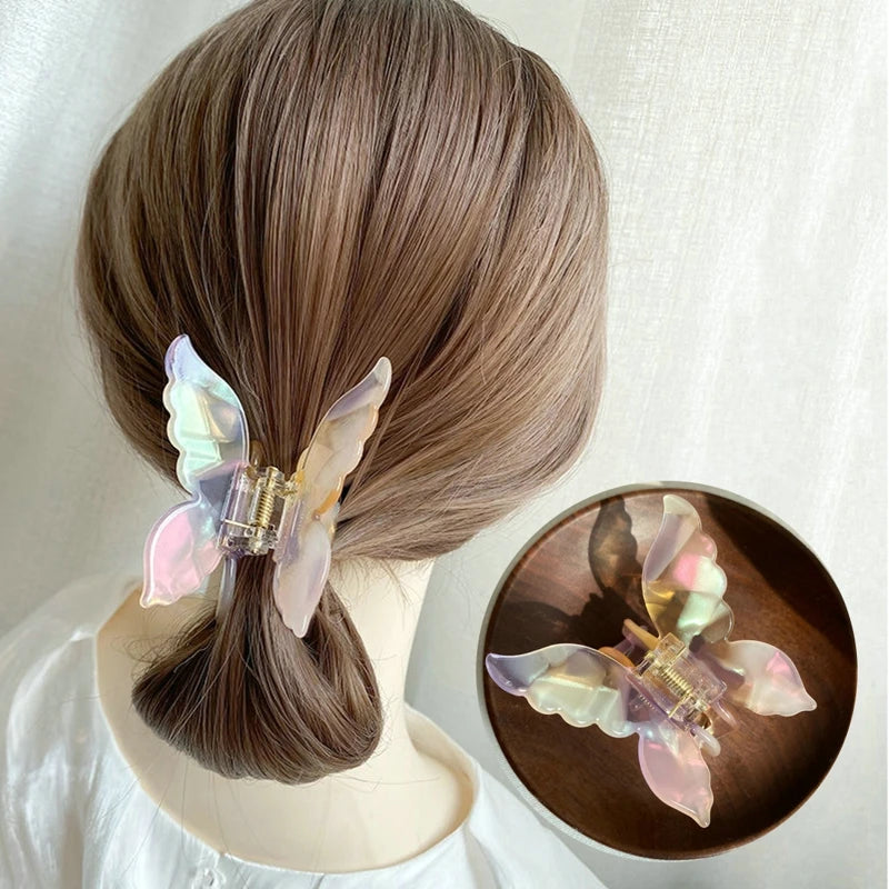 Retro Butterfly Hair Clips